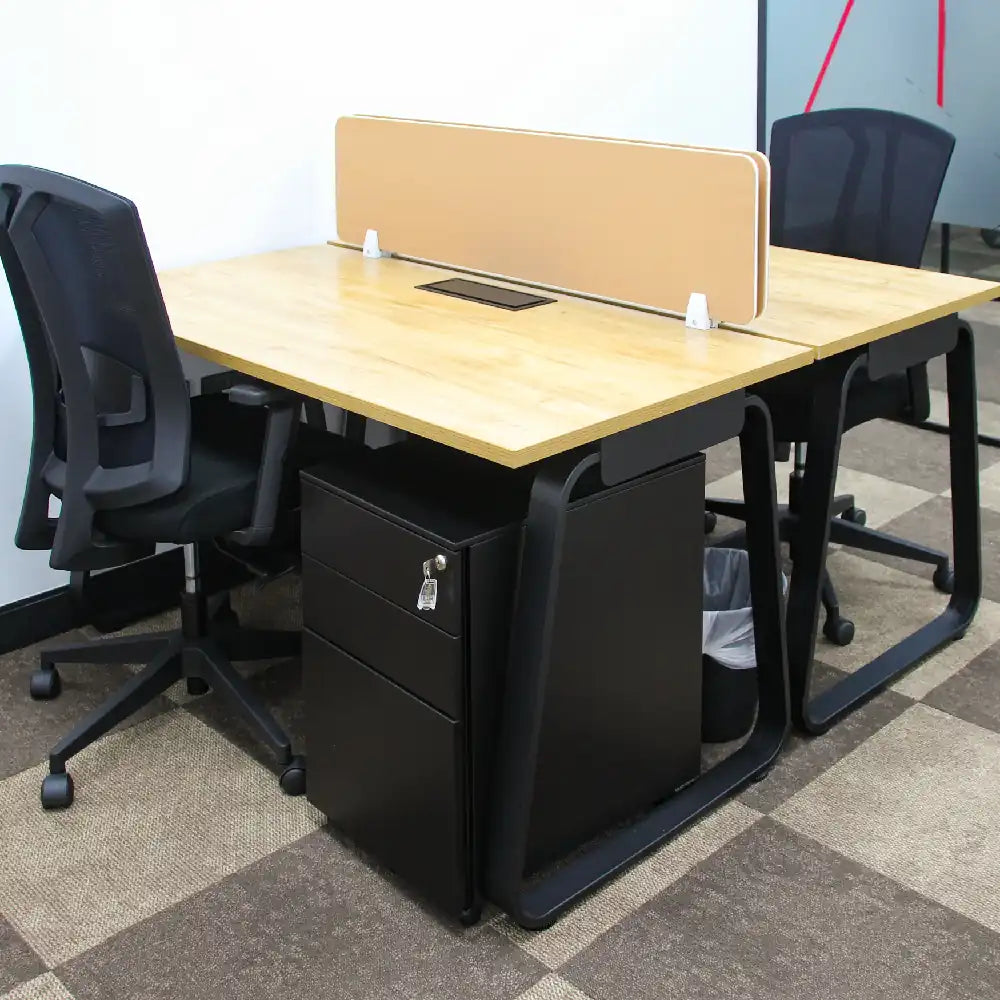 Bright 2–3 desk private office with natural light at Austria Business Center, Al Hudaiba Mall.