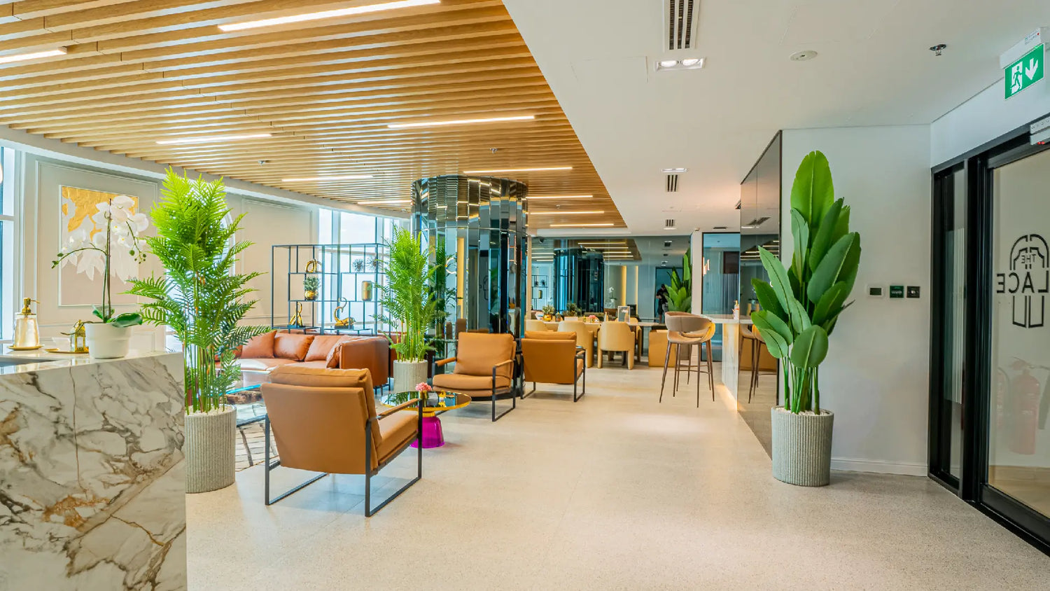 Modern serviced office by The Place Group in Barsha Heights, Dubai